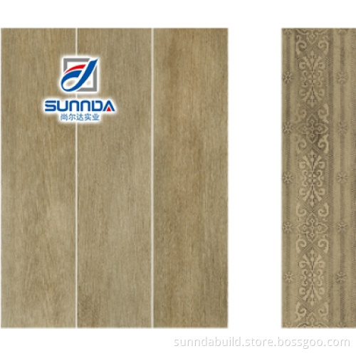 homogeneous ceramic 3d wooden grain glazed marble floor tiles with high quality